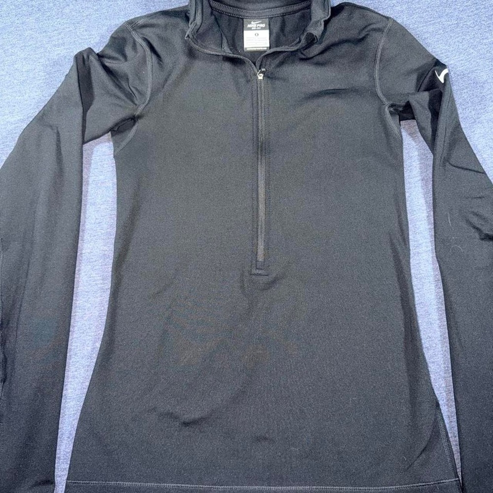 Nike Pro Black Long Sleeve Athletic size S